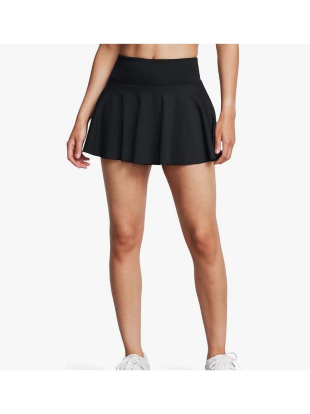 New Under Armour Skirt Size Small Black Tennis Pickleball Pleated Skort